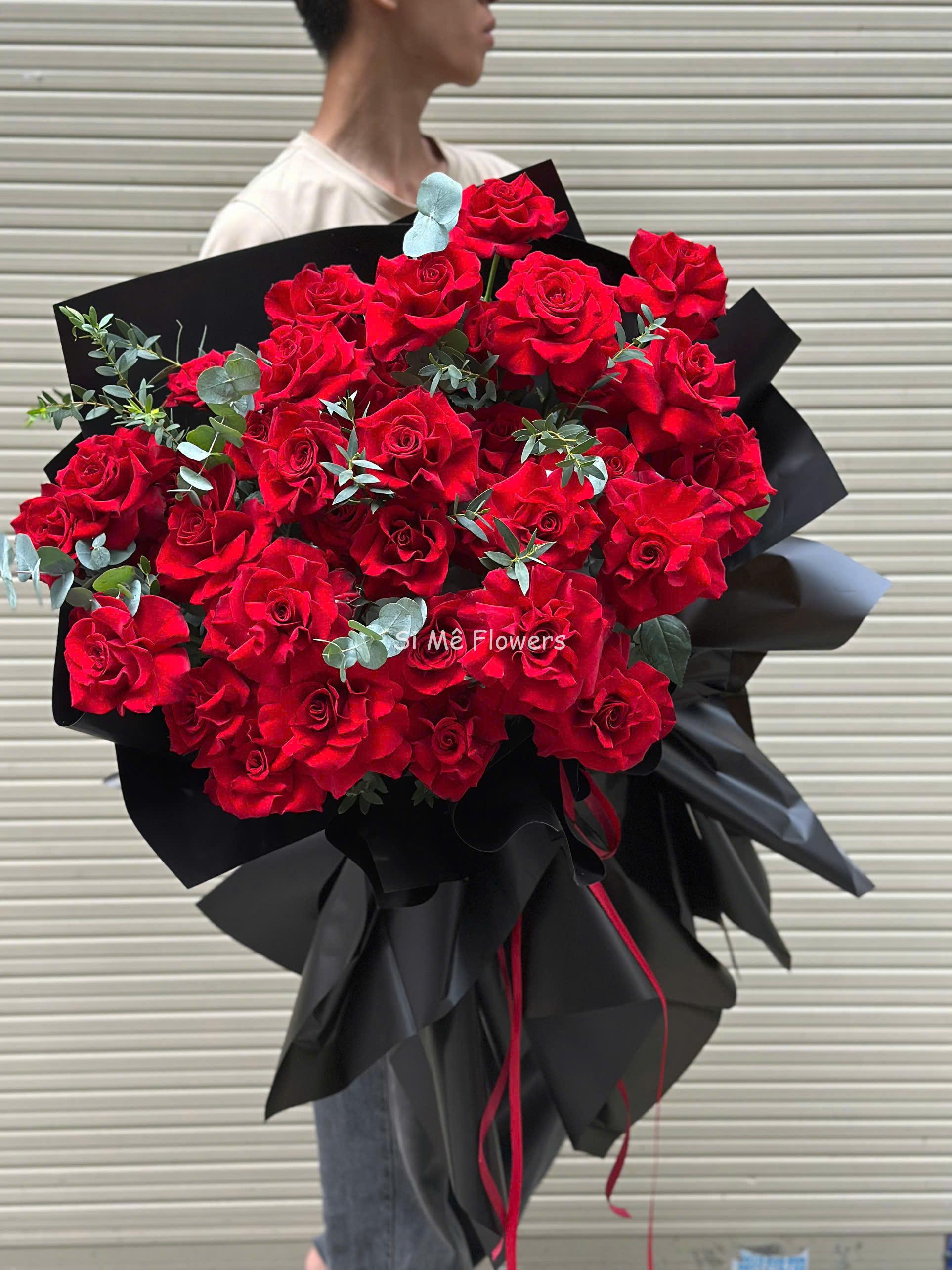 Bó Hoa Hồng Ecuador Đỏ 30 Bông