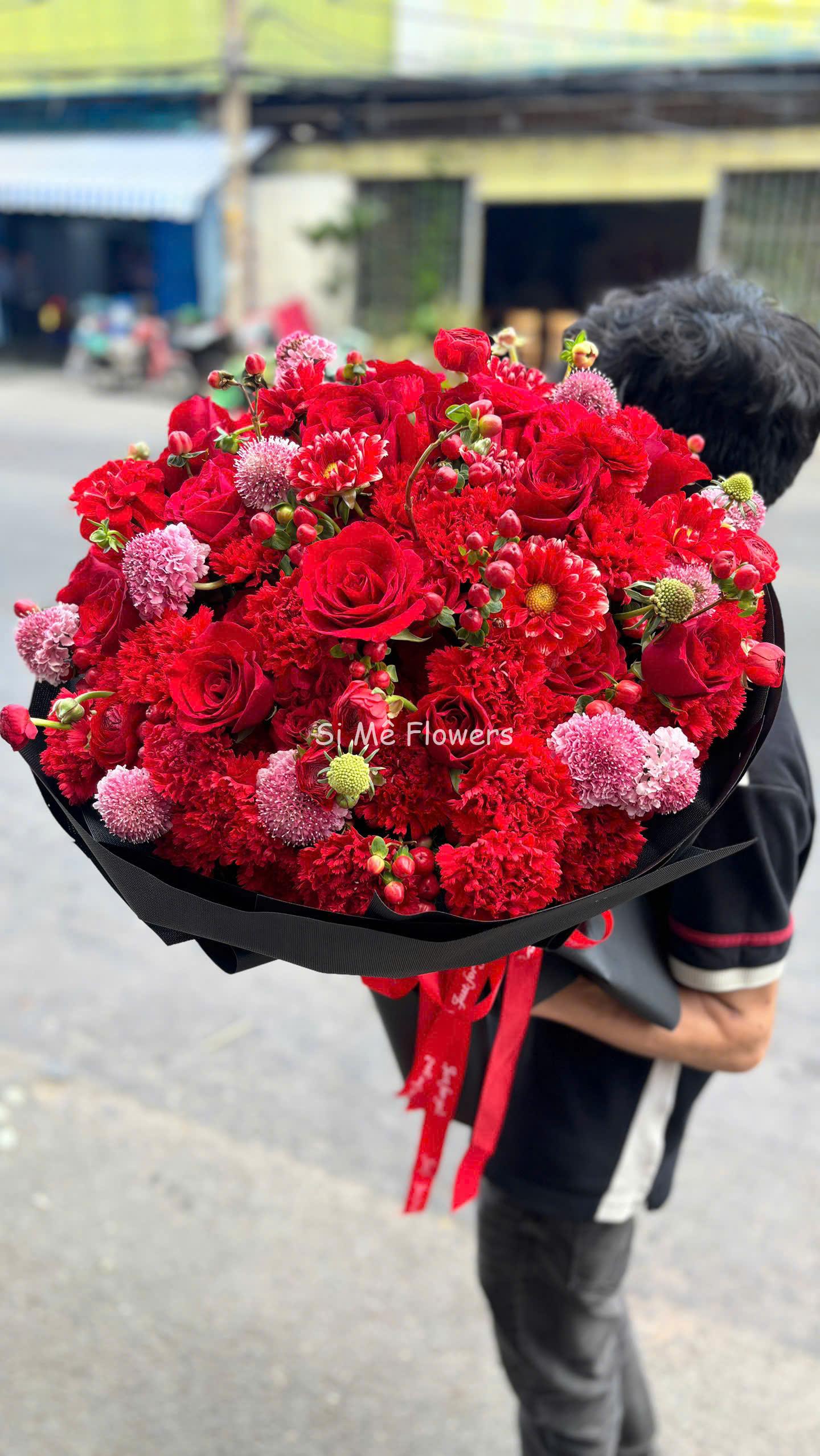 Hồng Đỏ Mix Phăng Cabimosa – Rực Rỡ & Nồng Nàn Hồng Đỏ Mix Phăng Cabimosa – Rực Rỡ & Nồng Nàn