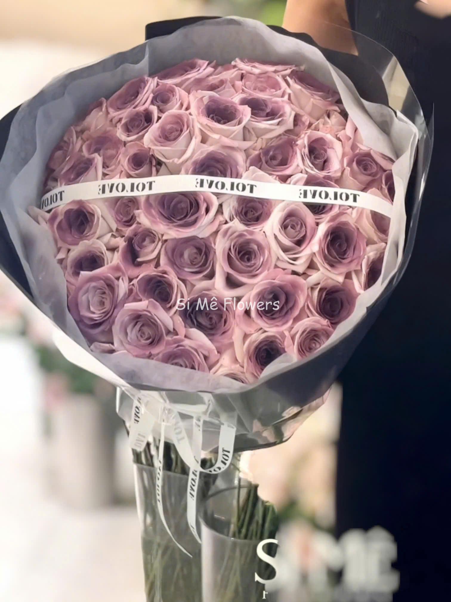 50 Hồng Xịt Tone Tím – Lãng Mạn & Quyến Rũ